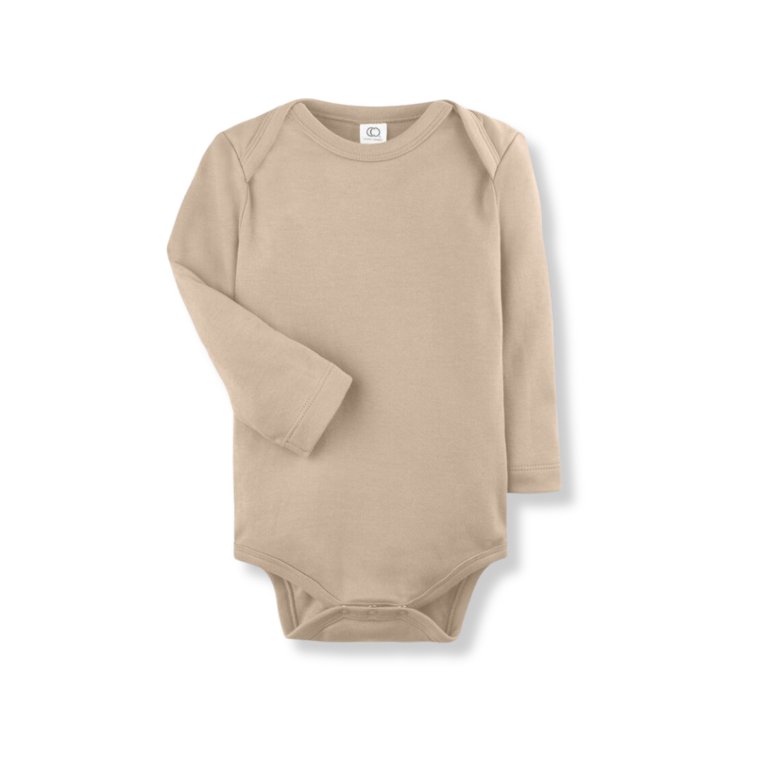 Classic Long Sleeve Bodysuit | Clay