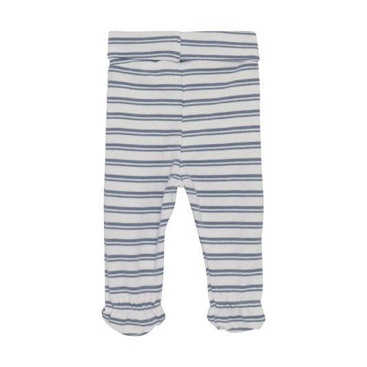 Flat back product image of footed baby leggings
