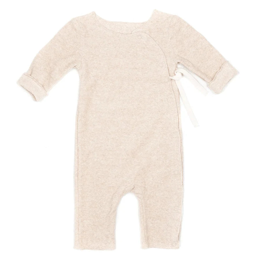Cozy Terry Babysuit | Off White