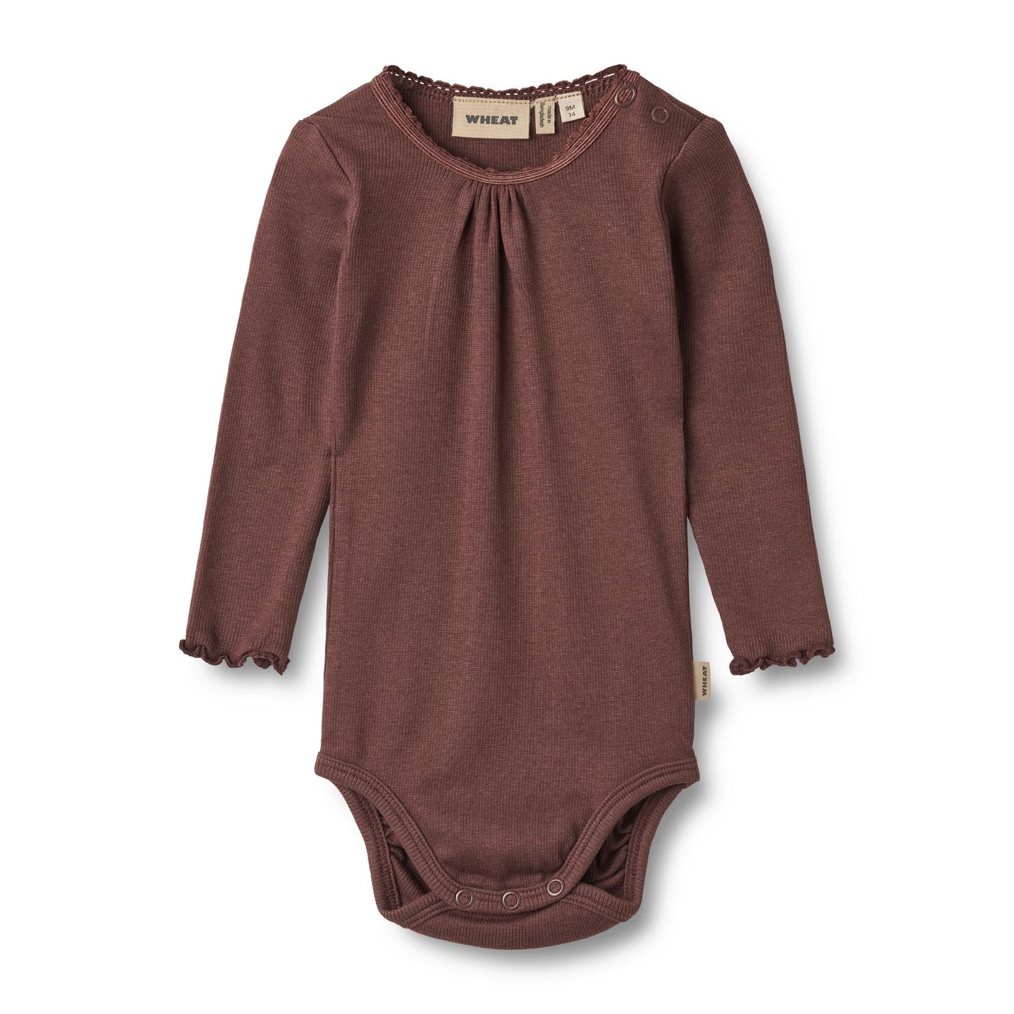 Lotta Rib Bodysuit | Eggplant