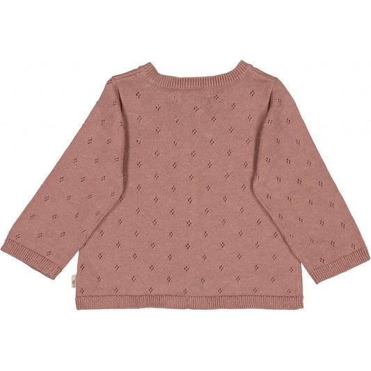 Maia Knit Cardigan | Powder Brown