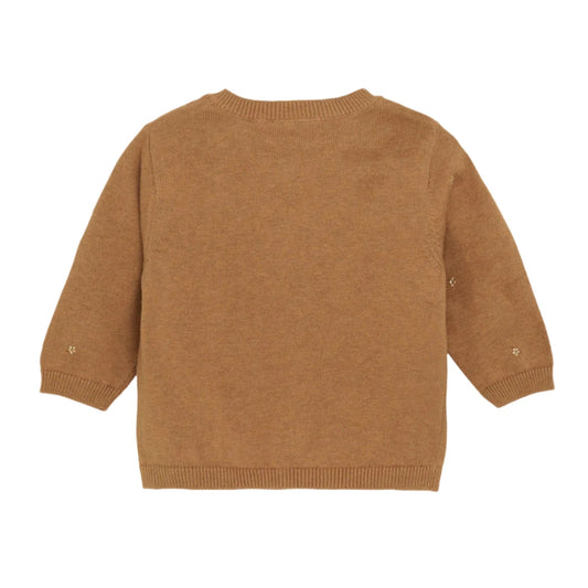 Embroidered Knit Cardigan