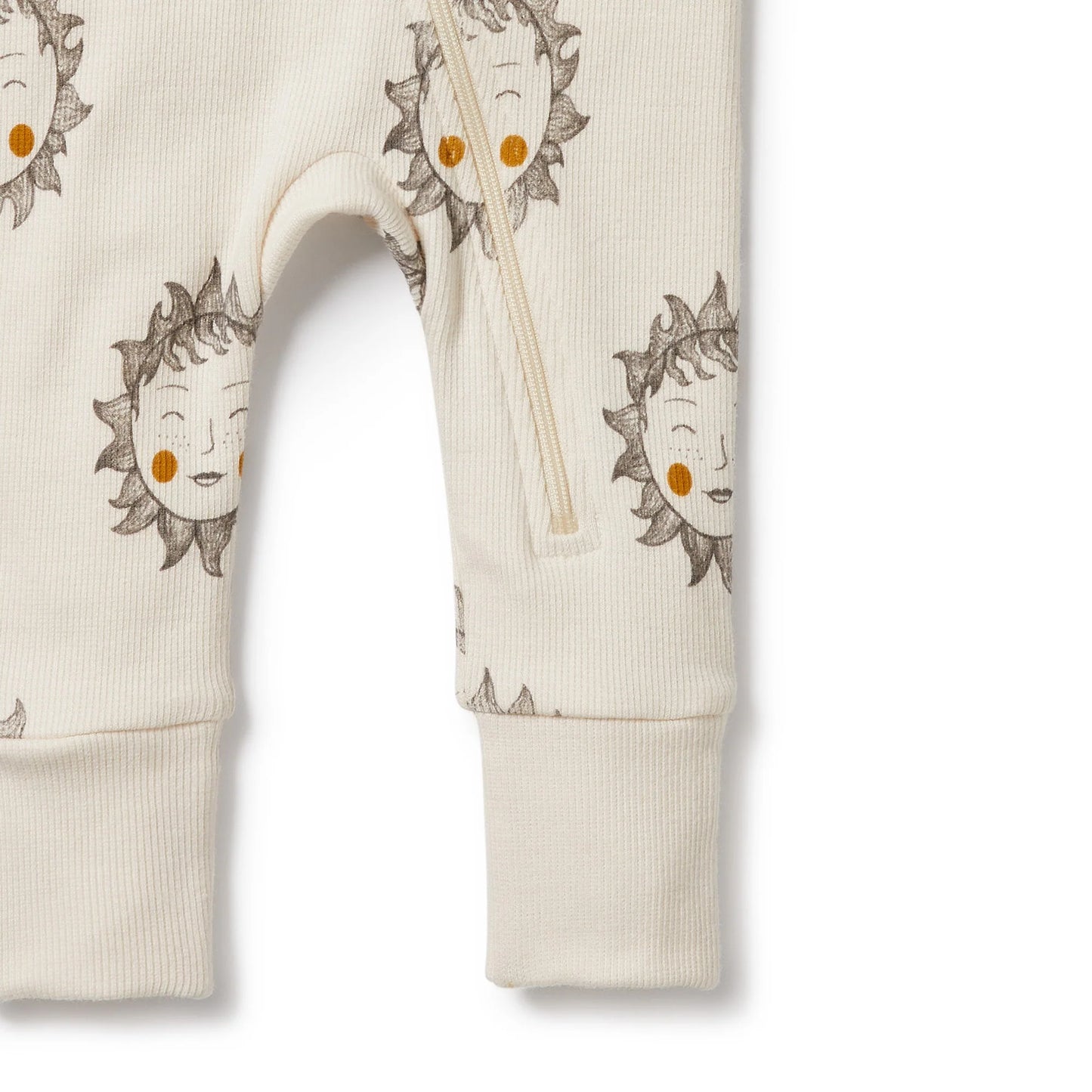 Zipper Playsuit | Shine Print
