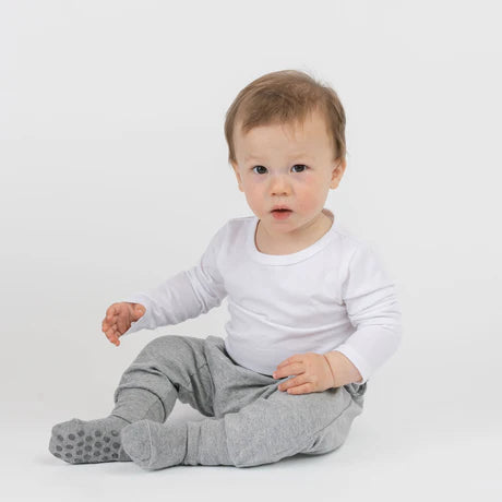 Long Sleeve Bodysuit | White