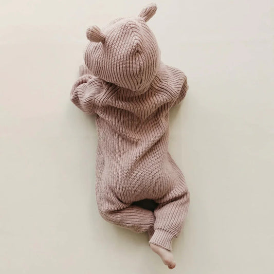 Luca Knit Onepiece | Mahogany Rose