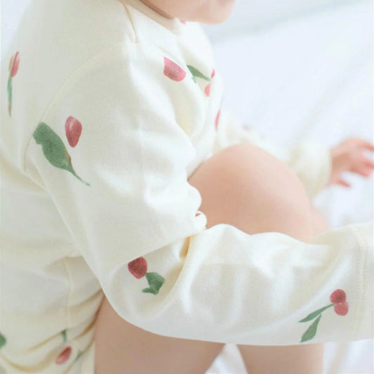 Long Sleeve Bodysuit | Berry Garden