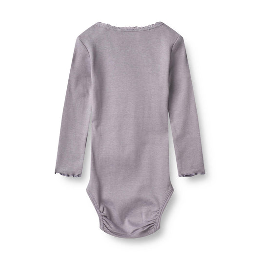 Lotta Rib Bodysuit | Lavender