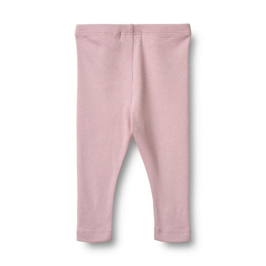 Flat back product image of rib cotton baby leggings