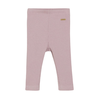 Rib Leggings | Burnished Lilac