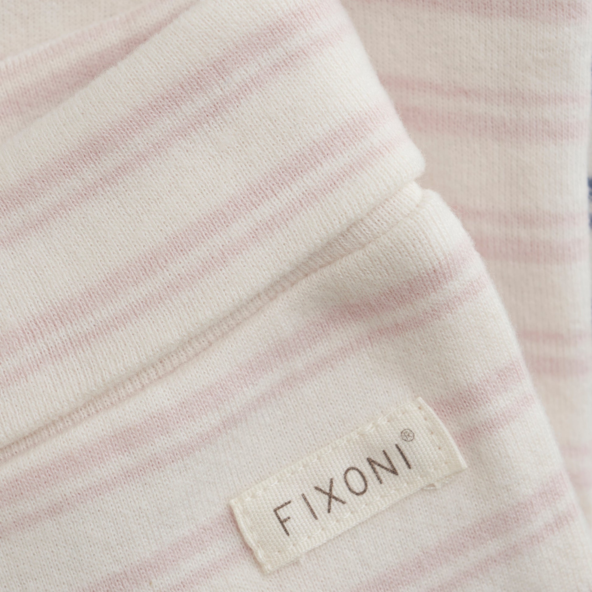 Close up product image of footed baby leggings