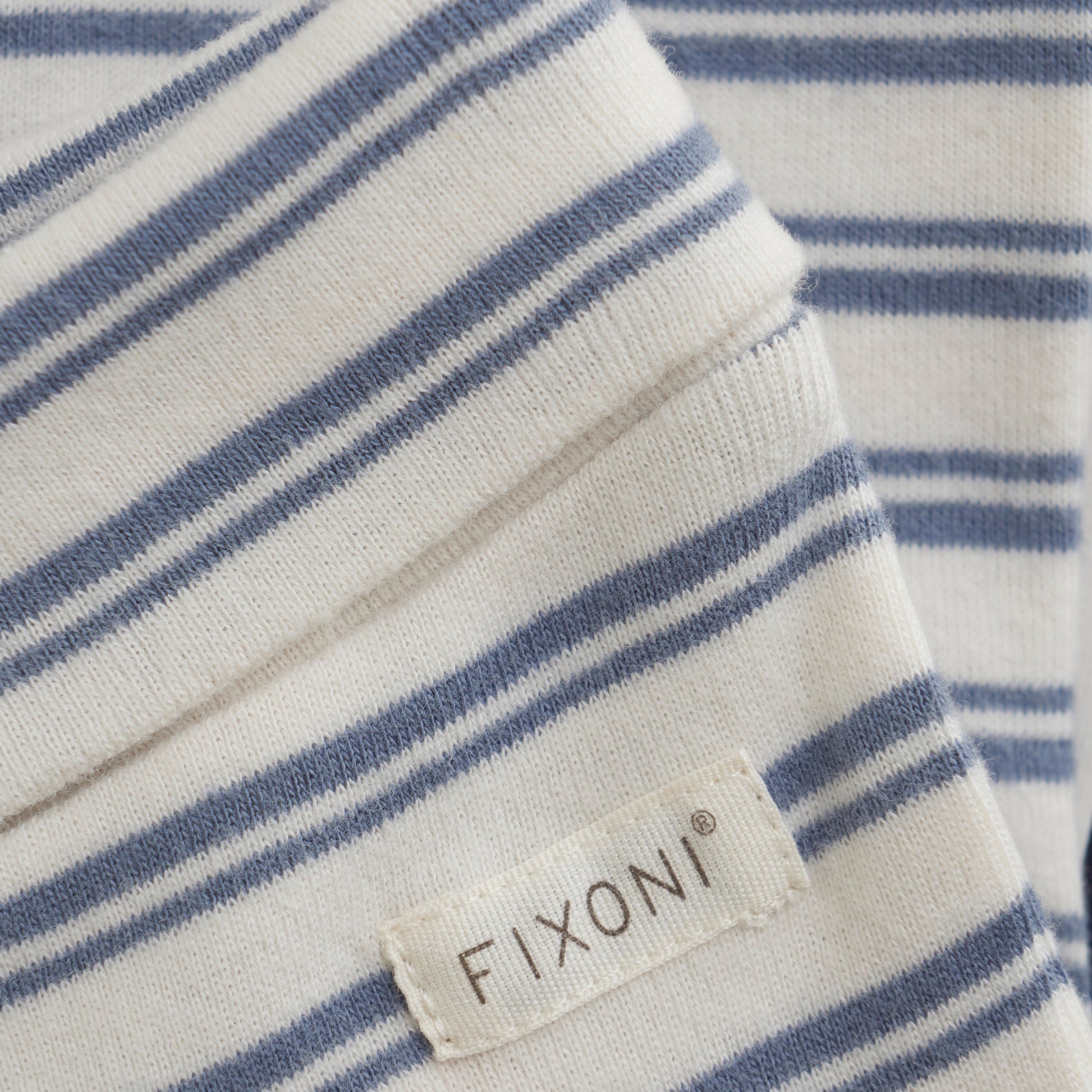 Close up product image of footed baby leggings