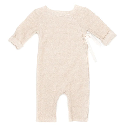 Cozy Terry Babysuit | Off White