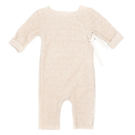 Cozy Terry Babysuit | Off White