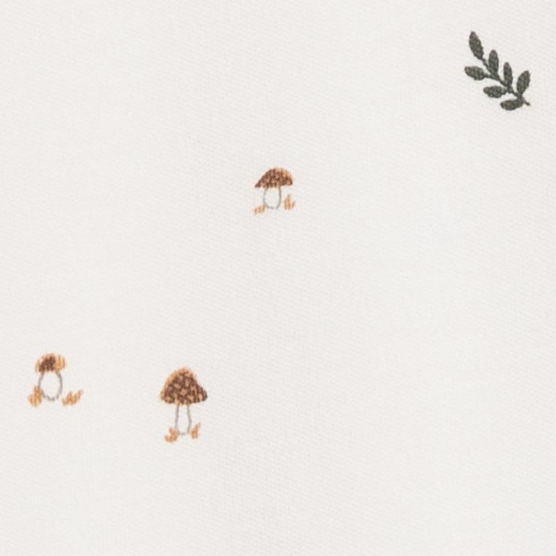 Zip Footie Sleeper | Mushroom