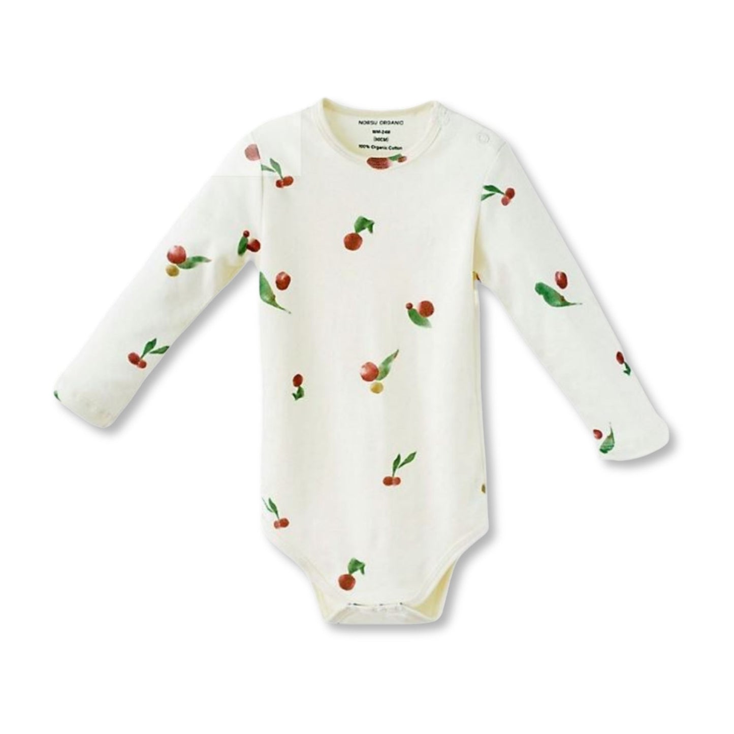 Long Sleeve Bodysuit | Berry Garden