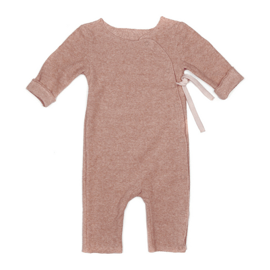 Cozy Terry Babysuit | Ash Rose