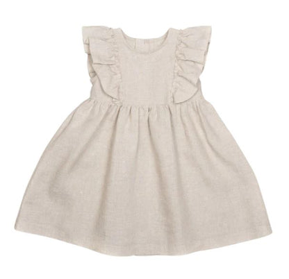Isabell Linen Dress | Khaki