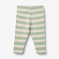 Flat back product image of mint stripe  baby leggings