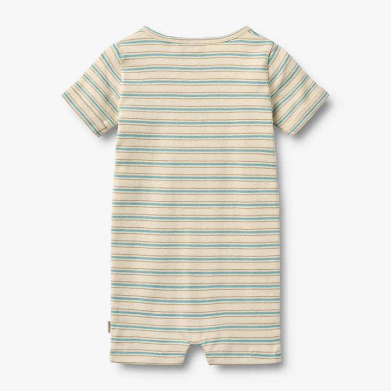 Flat back product image of summer baby playsuit