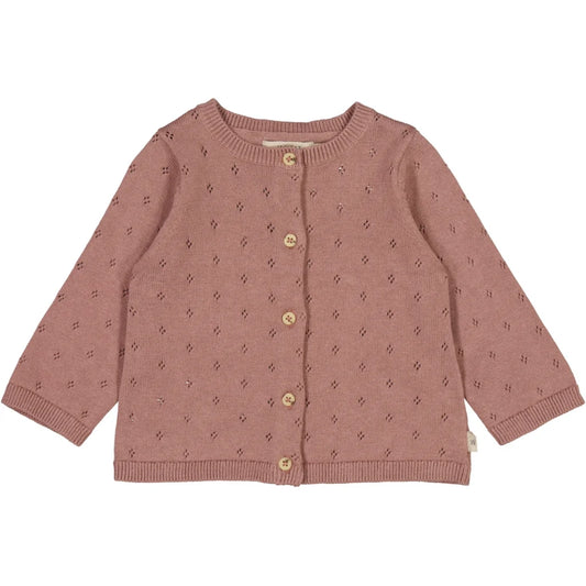 Maia Knit Cardigan | Powder Brown