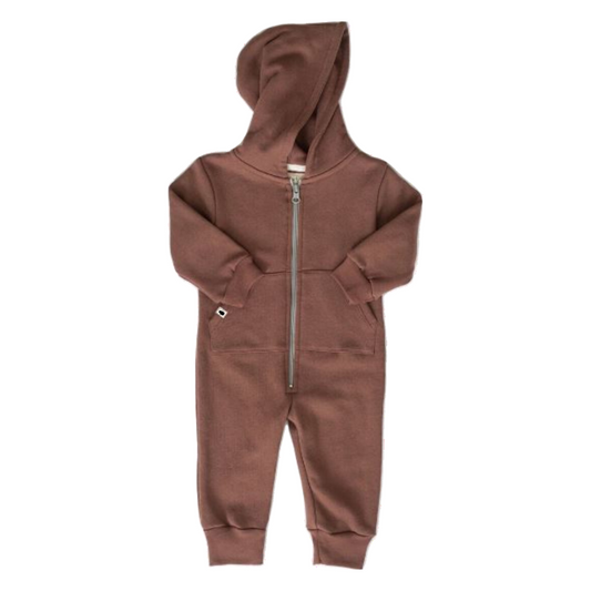 Plush Fleece Biker Romper