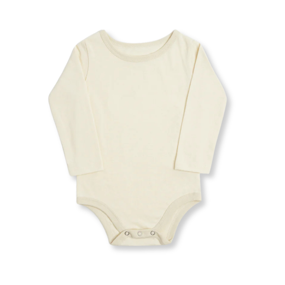 Long Sleeve Bodysuit | Natural