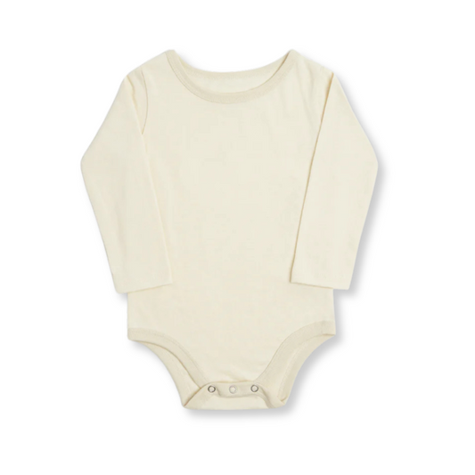 Long Sleeve Bodysuit | Natural