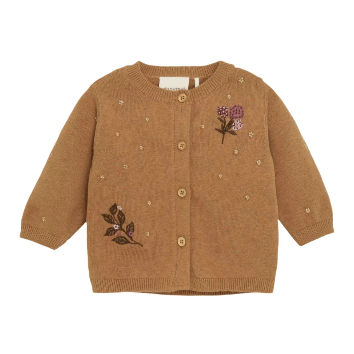 Embroidered Knit Cardigan