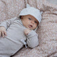 Cozy Terry Babysuit | Camel
