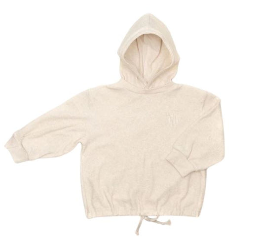 Cozy Terry Hoodie | Off White