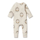 Zipper Playsuit | Shine Print