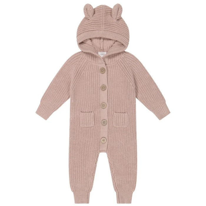 Luca Knit Onepiece | Mahogany Rose