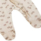 Footed Snap Playsuit | Hedgehog Print