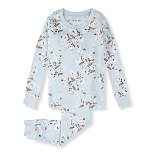 flat lay of a toddler two-piece pyjama set