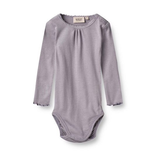 Lotta Rib Bodysuit | Lavender