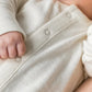 close up detail of pointelle fabric