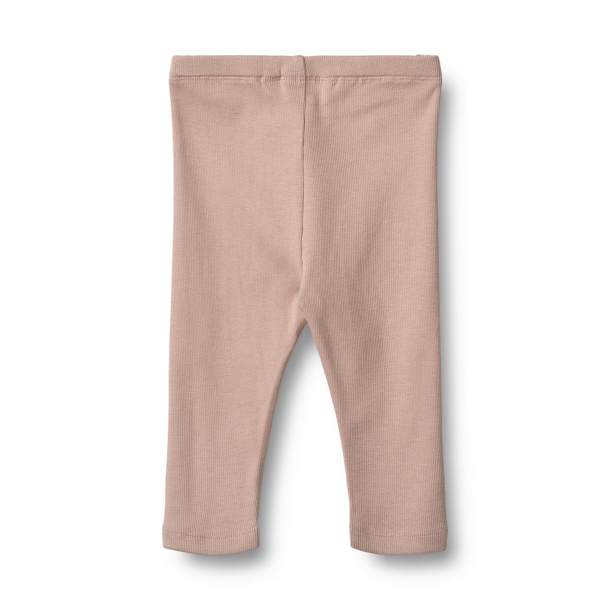 Flat back product image of rib cotton baby leggings