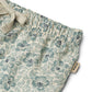 Close up product image of hawaiian print baby shorts