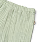 Close up product image of woven relaxed fit baby shorts