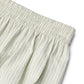 Close up product image of blue seersucker baby bloomer shorts