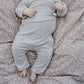 Cozy Terry Babysuit | Ash Rose